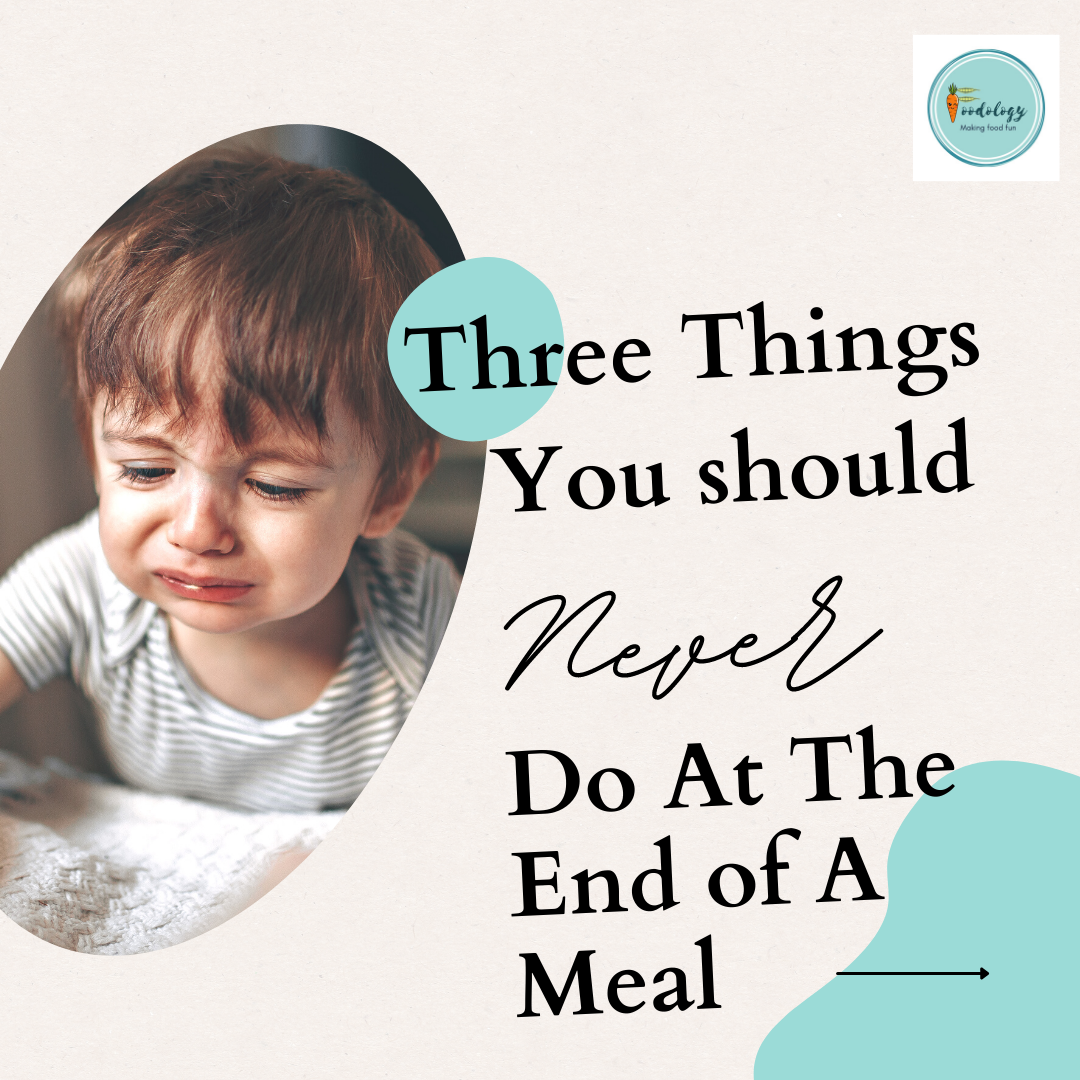 3 things you should never do at the end of a meal