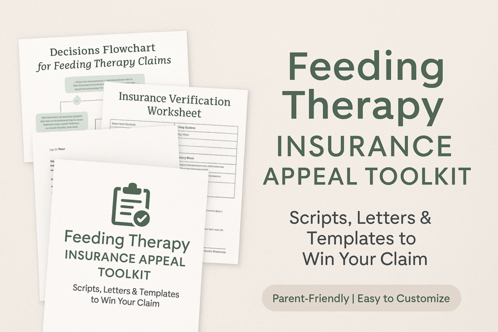 feeding therapy insurance appeal toolkit
